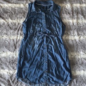 Max Jeans Chambray Shirt Dress size L